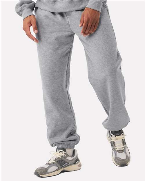 BELLA + CANVAS 4737, Unisex 10 Oz. Heavyweight Sweatpants, Athletic Heather