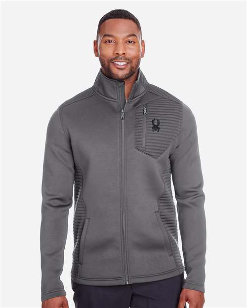 Spyder S16539, Men's Venom Full-zip Jacket, Polar