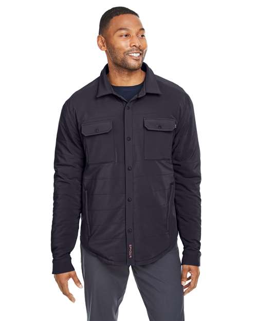 Men's Transit Shirt Jacket - - 12729 Black 458A0 AB Retail Exclusive Brands CA New ab Jackets Mens & Unisex New AB Outerwear S&S Deep Deals S&S Exclusive Brands S17030 Shirt Jacket Spandex Spyder