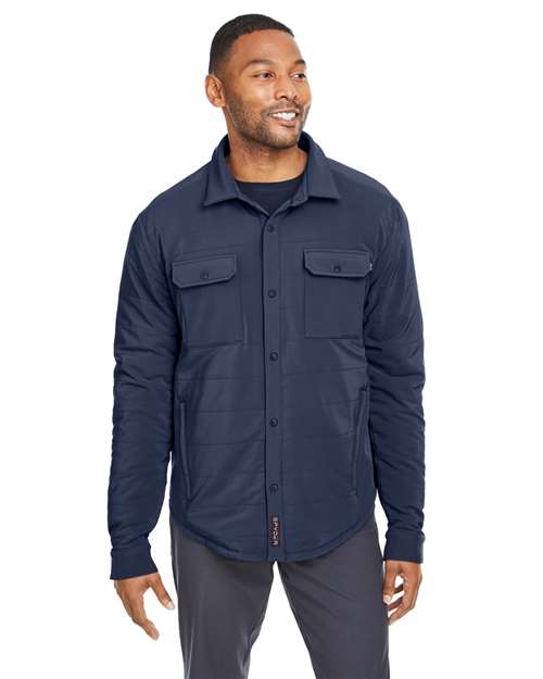 Men's Transit Shirt Jacket - - 12729 Frontier 458A0 AB Retail Exclusive Brands CA New ab Jackets Mens & Unisex New AB Outerwear S&S Deep Deals S&S Exclusive Brands S17030 Shirt Jacket Spandex Spyder
