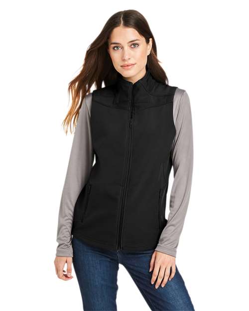 Women's Touring Vest - - 12740 Black 470A0 AB Retail Exclusive Brands CA New ab Jackets New AB Outerwear Recycled S&S Deep Deals S&S Exclusive Brands S17907 Spandex Spyder Vests Womens
