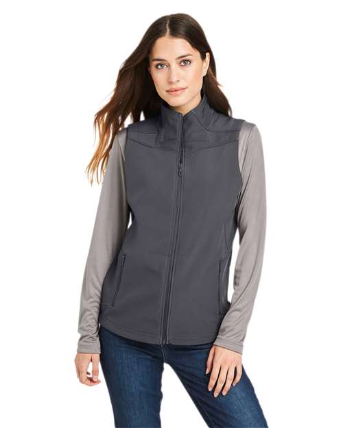 Women's Touring Vest - - 12740 Polar 470A0 AB Retail Exclusive Brands CA New ab Jackets New AB Outerwear Recycled S&S Deep Deals S&S Exclusive Brands S17907 Spandex Spyder Vests Womens
