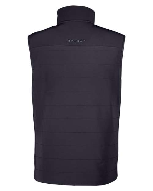 Spyder S17028, Men's Axis Insulated Vest, Black