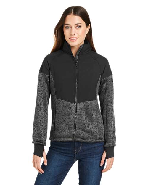 Women's Passage Sweater Jacket - - 12745 Polar Black 466A0 AB Retail Exclusive Brands CA New ab Fleece Full-Zips Jackets New AB Outerwear Recycled S&S Deep Deals S&S Exclusive Brands S17741 Sherpa Spyder Womens Zips