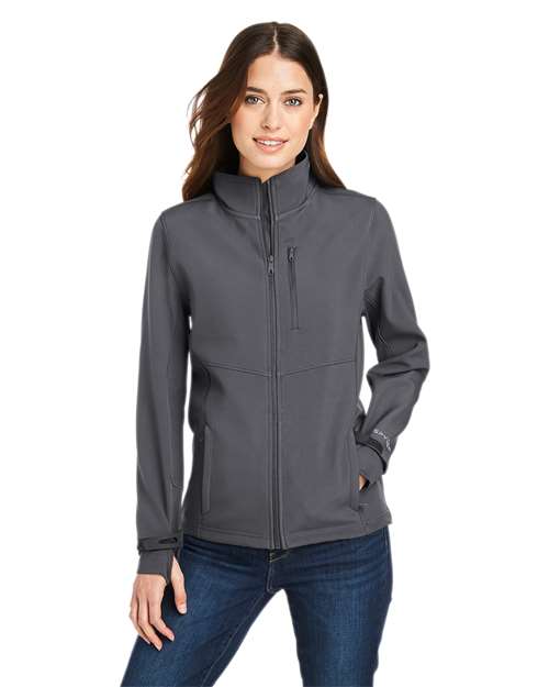 Women's Touring Jacket - - 12757 Polar 468A0 AB Retail Exclusive Brands CA New ab Full-Zips Jackets New AB Outerwear Recycled S&S Exclusive Brands S17743 Spandex Spyder Thumbholes Visible Logos Womens Zips