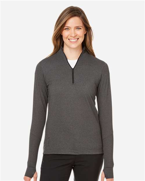 Spyder S17917, Women's Spyre Quarter-zip Pullover, Black Frost