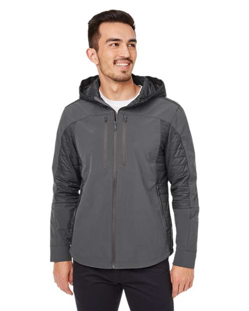 Men's Powerglyde Jacket - - 12716 Polar 478A0 AB Retail Exclusive Brands CA New ab Full-Zips Jackets Mens & Unisex New AB Nylon Outerwear Recycled S&S Deep Deals S&S Exclusive Brands S17920 Spandex Spyder Zips