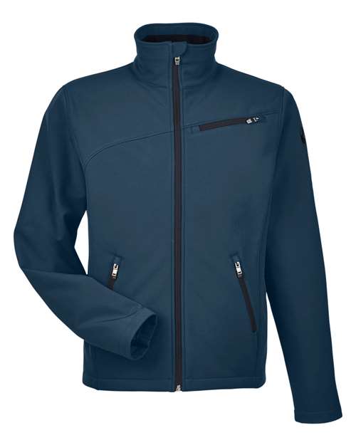 Spyder 187334, Men's Transport Soft Shell Jacket, Frontier/ Black