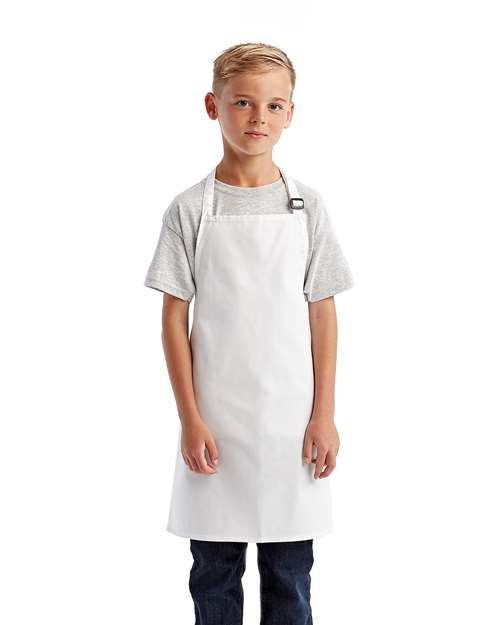 Artisan Collection by Reprime RP149, Youth Recycled Apron, White