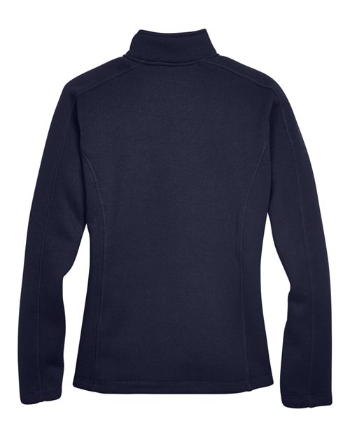 Devon & Jones DG793W, Women's Bristol Full-zip Sweater Fleece Jacket, Navy