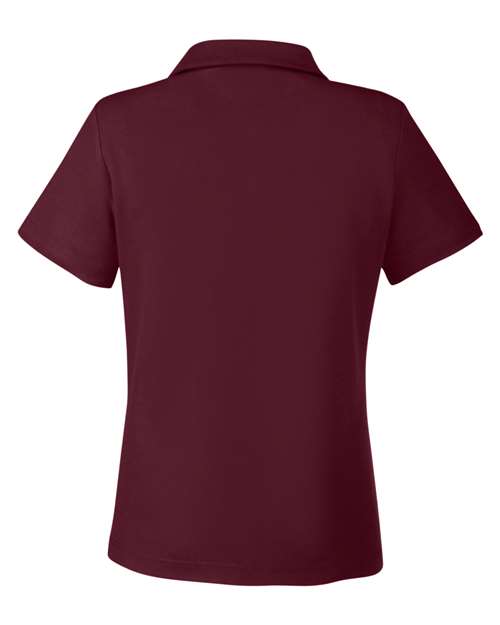 CORE365 CE112W, Women's Fusion Chromasoft Pique Polo, Burgundy