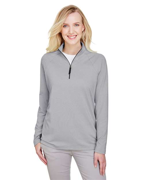 Women's CrownLux Performance® Clubhouse Micro-Stripe Quarter-Zip Pullover - - 13187 Black 2025 Fleece Guide 2025 Fleece Guide Retail 2025 Fleece Guide Retail - Quarter-Zips 663B2 8-8.9 oz AB Exclusive Brands CA New ab Devon & Jones DG480W Long Sleeves Moisture-Management New AB Performance Polos & Knits Polyester Pullovers Quarter-Zips Raglans S&S Exclusive Brands Spandex Sun/UV Protection Tops Womens Zips