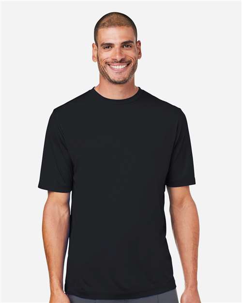 CORE365 CE10, Unisex Capital Performance T-shirt, Black