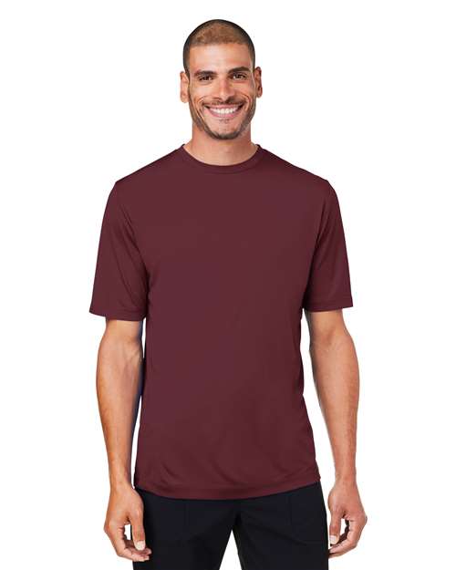 Unisex Capital Performance T-Shirt - Burgundy - - 13189
