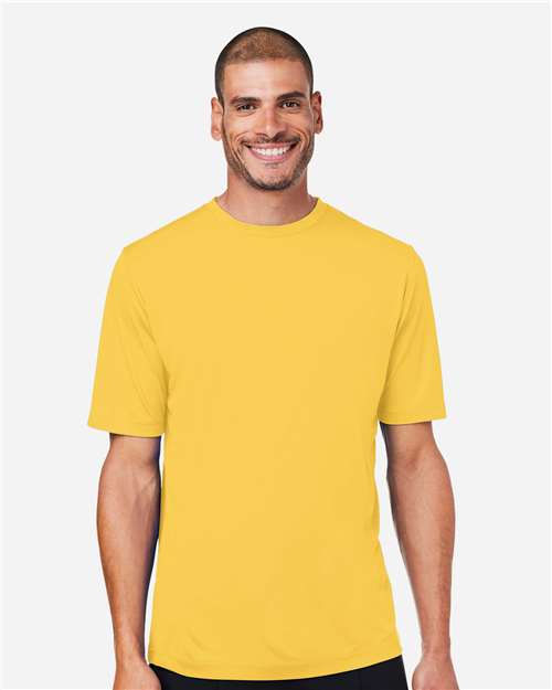 CORE365 CE10, Unisex Capital Performance T-shirt, Campus Gold