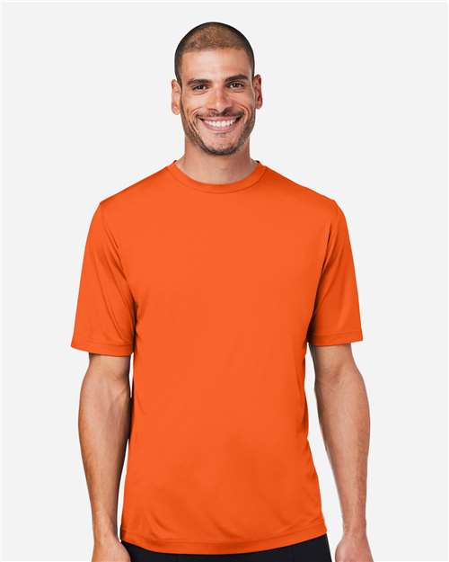CORE365 CE10, Unisex Capital Performance T-shirt, Campus Orange