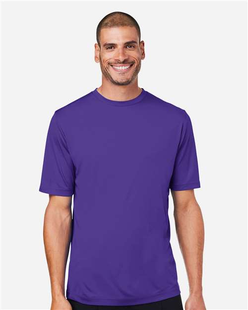 CORE365 CE10, Unisex Capital Performance T-shirt, Campus Purple