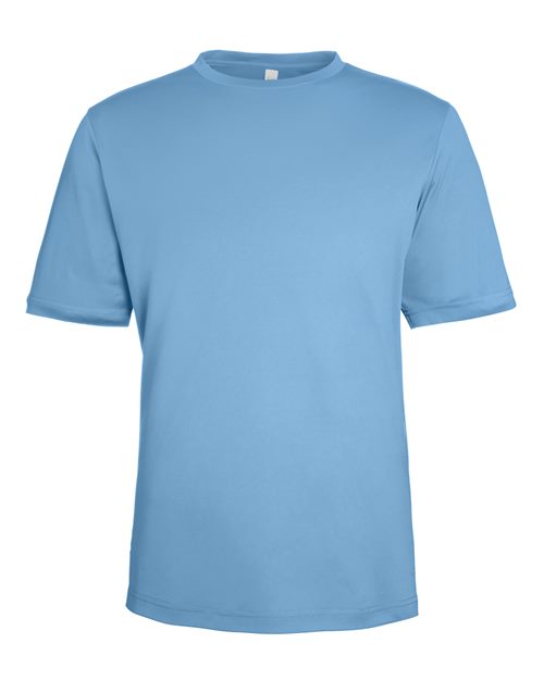 CORE365 CE10, Unisex Capital Performance T-shirt, Columbia Blue