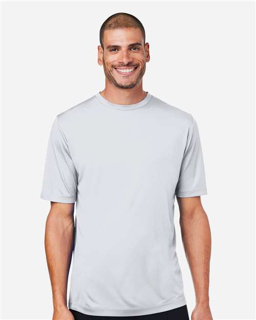 CORE365 CE10, Unisex Capital Performance T-shirt, Platinum