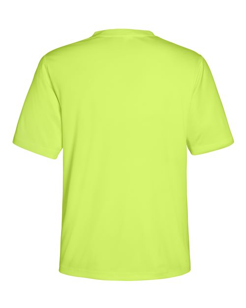 CORE365 CE10, Unisex Capital Performance T-shirt, Safety Yellow