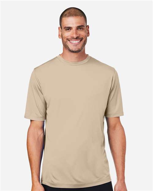 CORE365 CE10, Unisex Capital Performance T-shirt, Stone