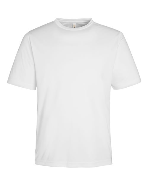 CORE365 CE10, Unisex Capital Performance T-shirt, White