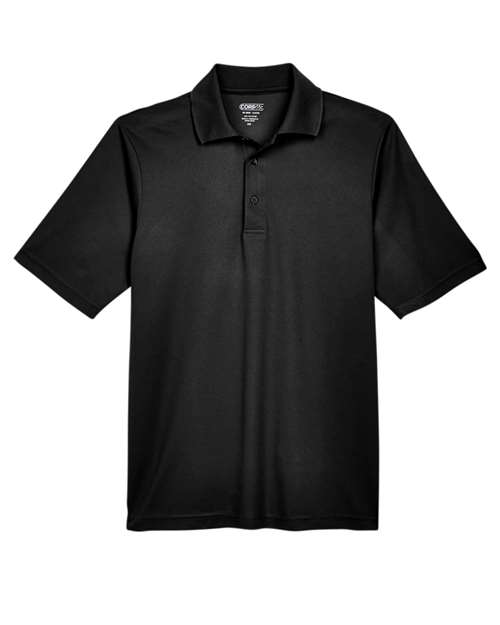 CORE365 88181, Men's Origin Performance Piqué Polo, Black