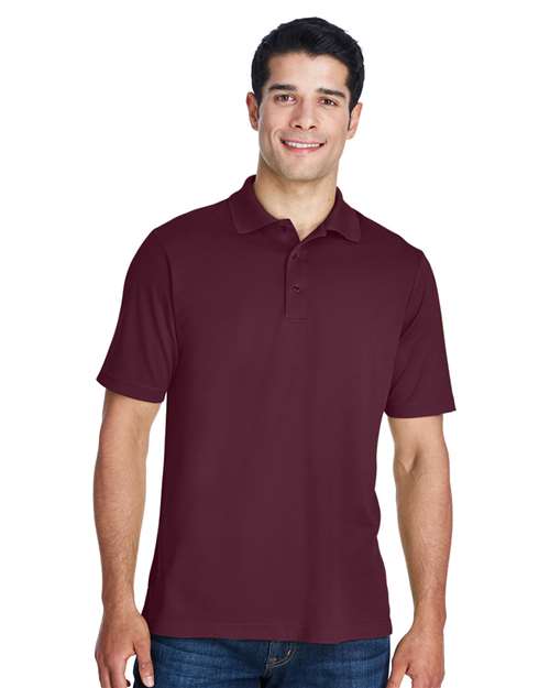 Men's Origin Performance Piqué Polo - Burgundy - - 13188