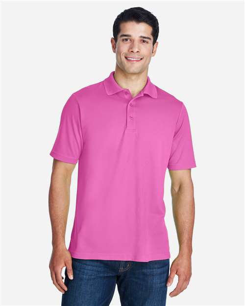 CORE365 88181, Men's Origin Performance Piqué Polo, Charity Pink