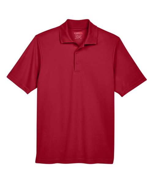 CORE365 88181, Men's Origin Performance Piqué Polo, Classic Red