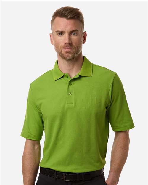 Men's Resolve CVC Performance Pique Polo - Acid Green - - 13192