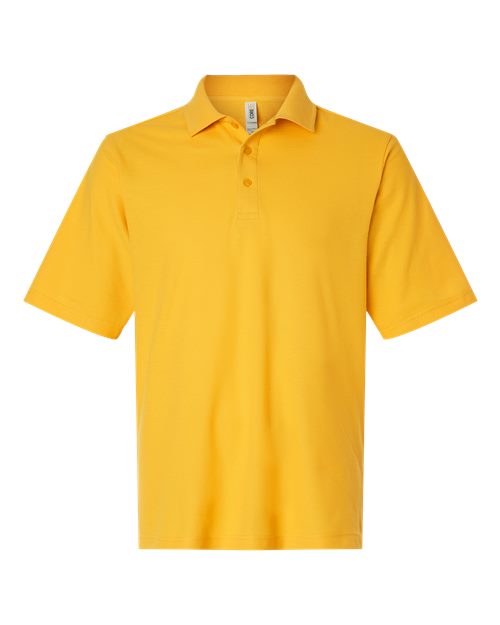 CORE365 CE106, Men's Resolve Cvc Performance Pique Polo, Campus Gold