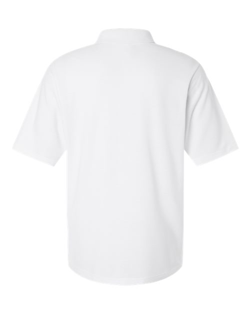 CORE365 CE106, Men's Resolve Cvc Performance Pique Polo, White