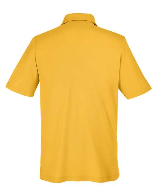 CORE365 CE112, Men's Fusion Chromasoft Pique Polo, Campus Gold
