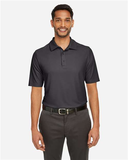 CORE365 CE112, Men's Fusion Chromasoft Pique Polo, Carbon