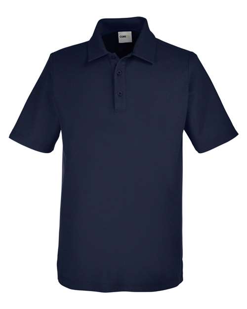 CORE365 CE112, Men's Fusion Chromasoft Pique Polo, Classic Navy