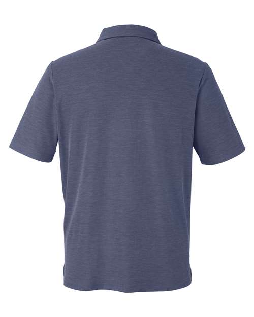 CORE365 CE112, Men's Fusion Chromasoft Pique Polo, Classic Navy Heather