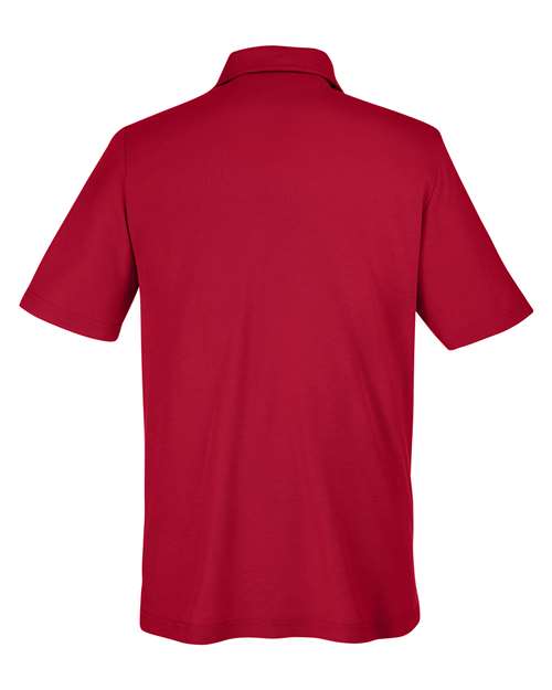 CORE365 CE112, Men's Fusion Chromasoft Pique Polo, Classic Red