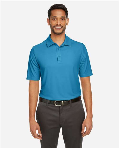 CORE365 CE112, Men's Fusion Chromasoft Pique Polo, Electric Blue