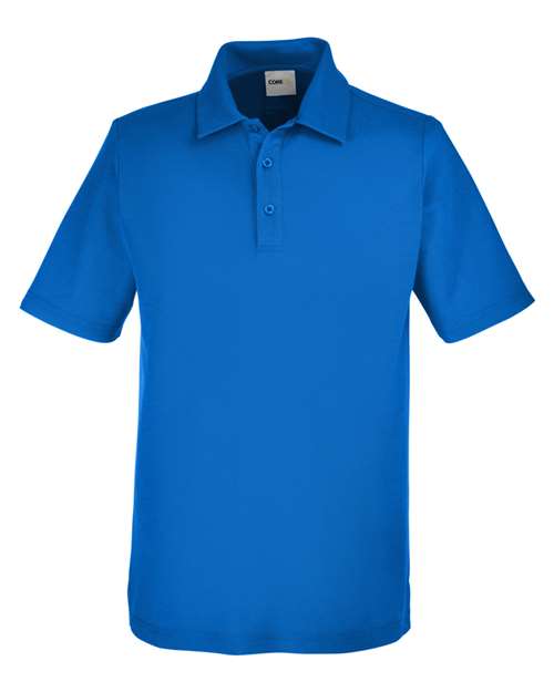 CORE365 CE112, Men's Fusion Chromasoft Pique Polo, True Royal
