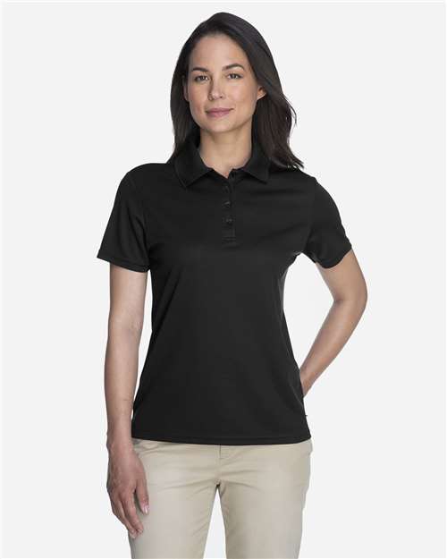 CORE365 78181, Women's Origin Performance Piqué Polo, Black
