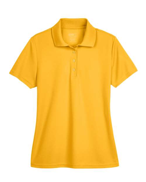 CORE365 78181, Women's Origin Performance Piqué Polo, Campus Gold