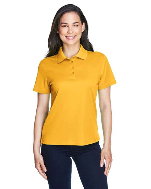 Women's Origin Performance Piqué Polo - Campus Gold - - 13179