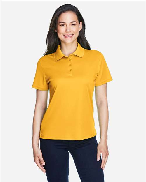 CORE365 78181, Women's Origin Performance Piqué Polo, Campus Gold