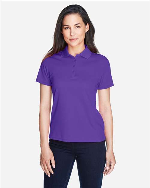CORE365 78181, Women's Origin Performance Piqué Polo, Campus Purple