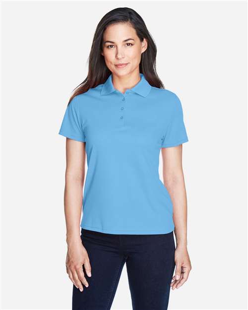 CORE365 78181, Women's Origin Performance Piqué Polo, Columbia Blue