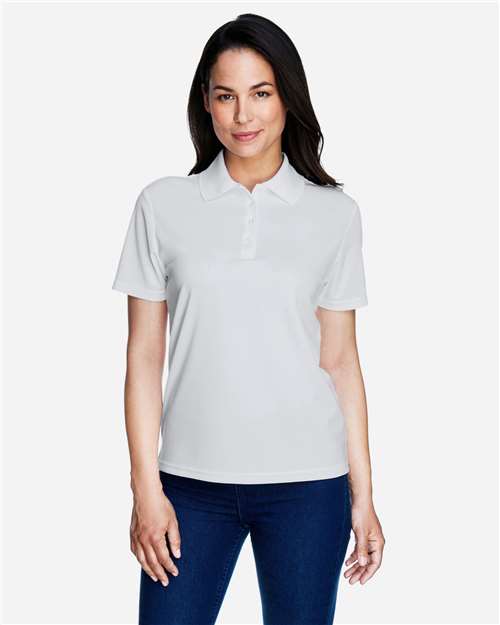 CORE365 78181, Women's Origin Performance Piqué Polo, Platinum