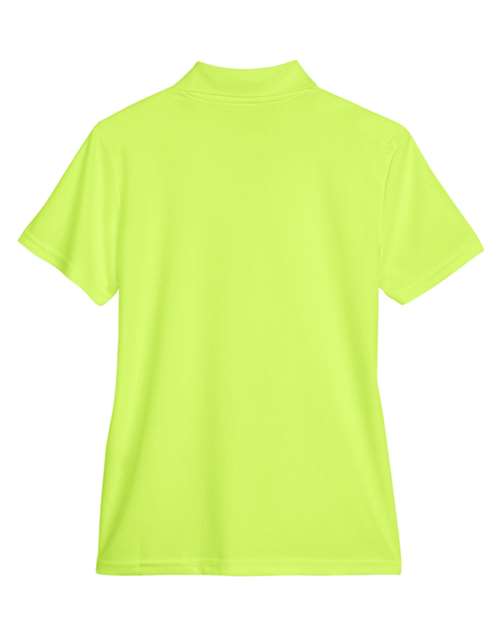 CORE365 78181, Women's Origin Performance Piqué Polo, Safety Yellow