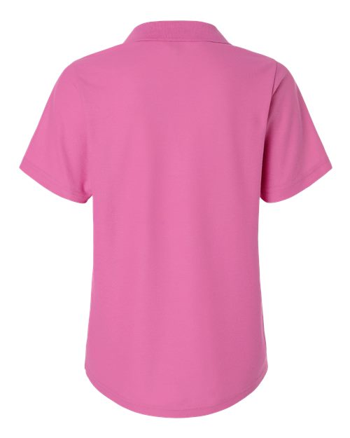 CORE365 CE106W, Women's Resolve Cvc Performance Pique Polo, Charity Pink