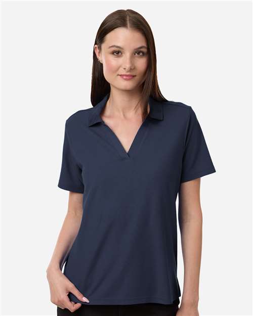CORE365 CE106W, Women's Resolve Cvc Performance Pique Polo, Classic Navy